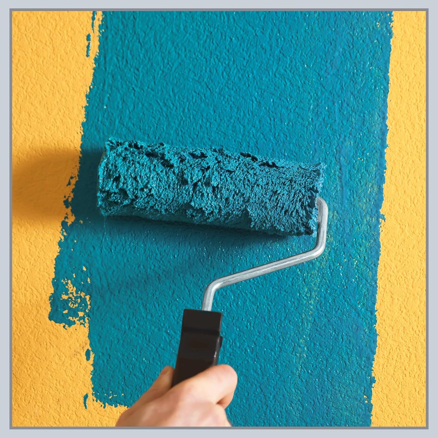 Self Adhesive Crack Tape 1.5'' x 32' Textured Roll - Paintable for Walls, Diatom Mud Finish Texture for Drywall Repair