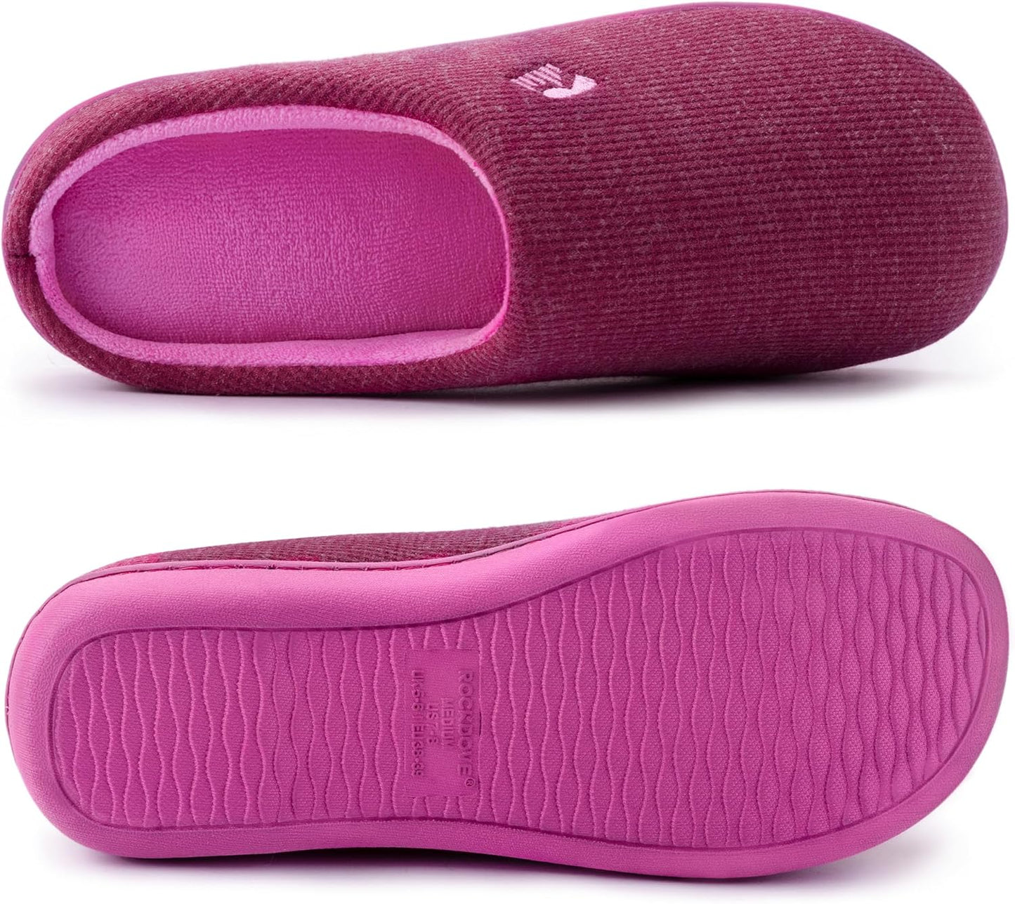 RockDove Women's Original Two-Tone Memory Foam Slipper
