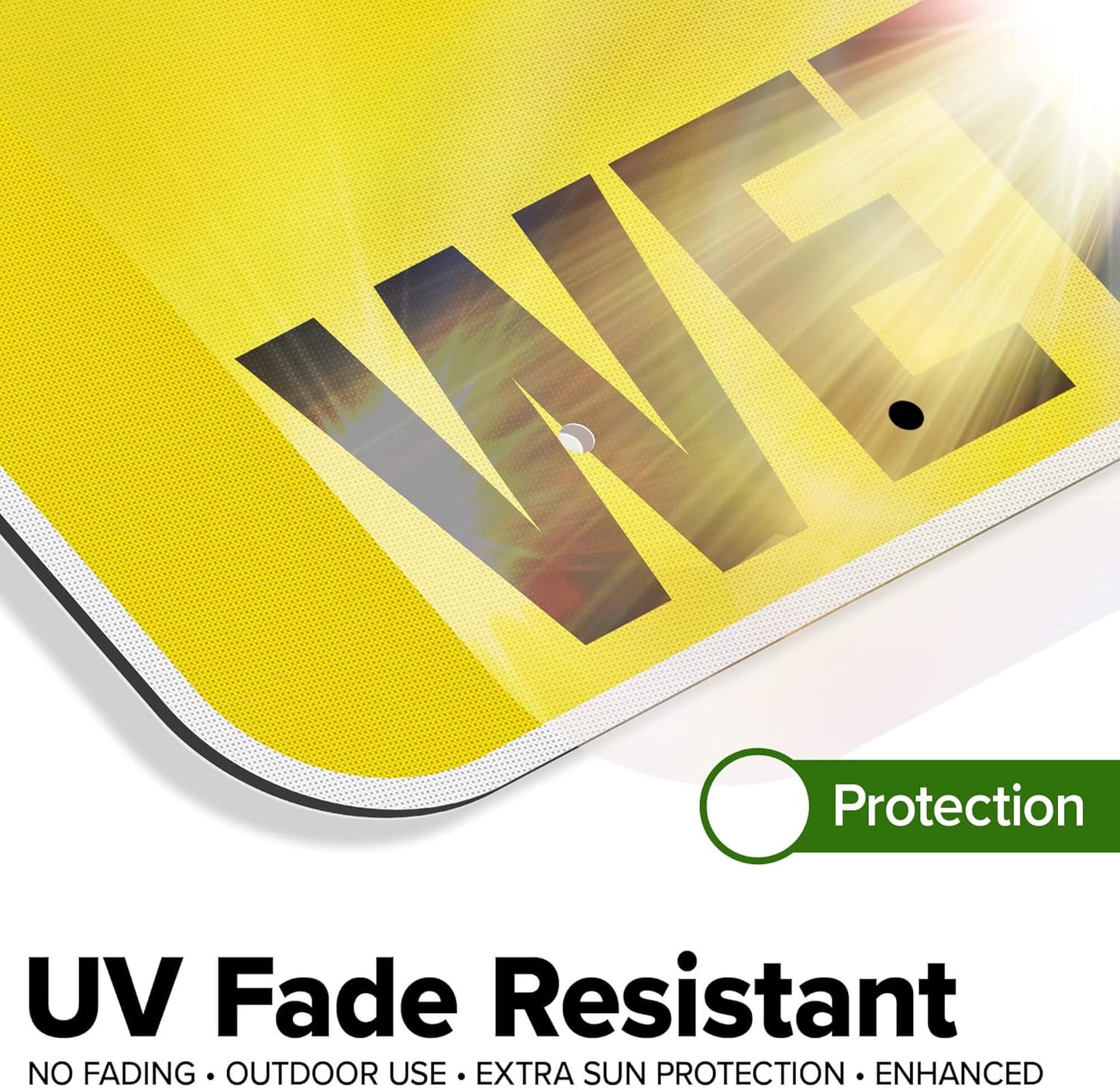 Caution Slippery When Wet Sign or ICY Sign, 36"x48" Aluminum Composite, Indoor/Outdoor Use, USA MADE By My Sign Center