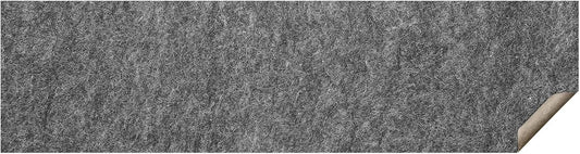 VEVOR Slip-Resistant Rug Pad, Protective Cushioning Carpet Pad, 2'x8' (7.87' Actual) - 1/4"Thick - Dual Surface - Polyester Felt + Latex, 1-2㎡ Area Carpet Padding Rug Cushion Safe for All Floors, Grey