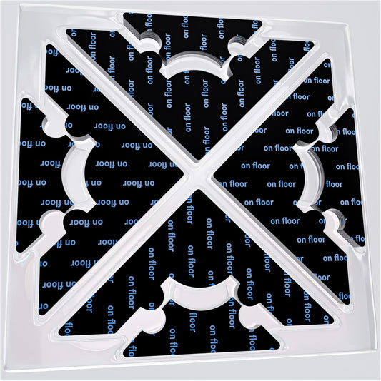 Rug Non Slip Grippers, Reusable Keep Rug Corner Down Tape Pads for Hardwood Floors, Strong Carpet Gripper for Area Rugs, No Damaging for Floor, 24Pcs