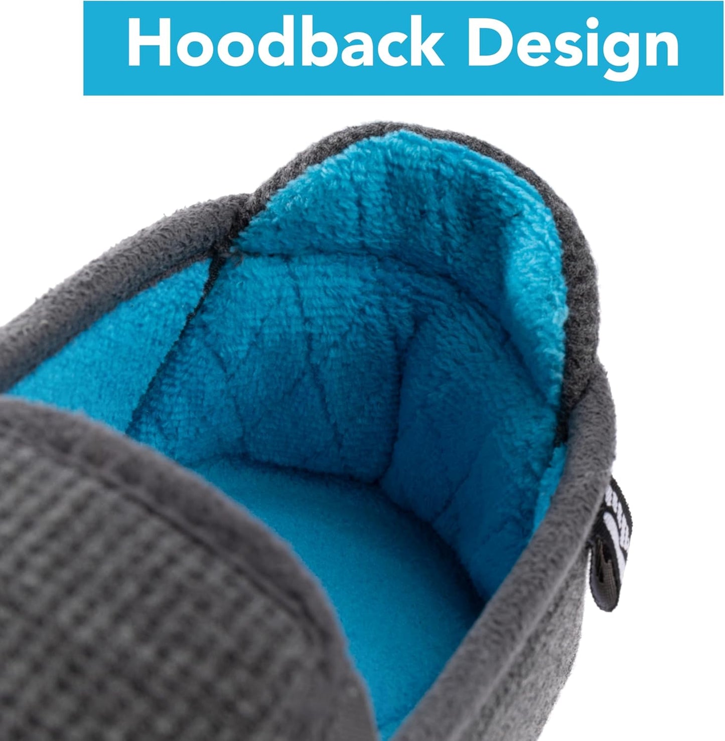 RockDove Women's Two-Tone Hoodback Slipper with Removable Insole