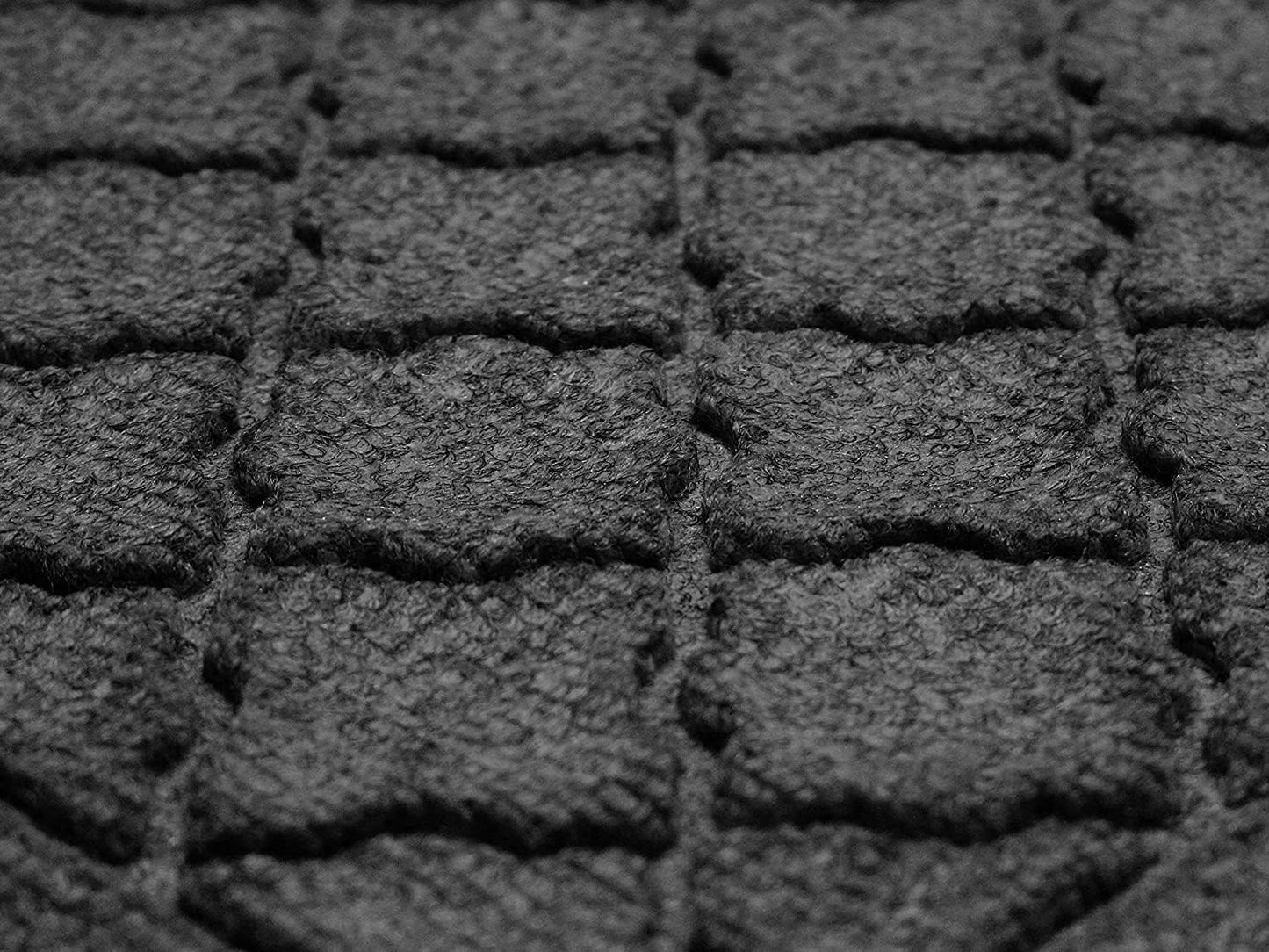 WaterHog Heavy Duty Doorway Mat, 2' x 3', Made in USA, Durable & Skid-Resistant Entryway Mat, Water-Trapping, Indoor/Outdoor Decorative Floor Covering, Cordova Collection, Charcoal