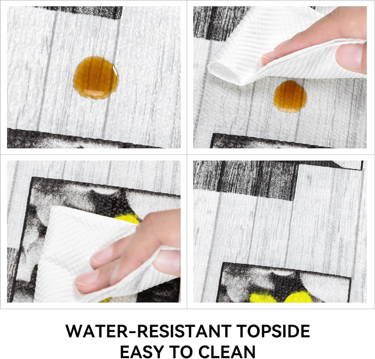 Non Adhesive Shelf Liner 18" W x 192" L Pantry Liner for Shelves Cupboard Liner Cover Easy to Trim