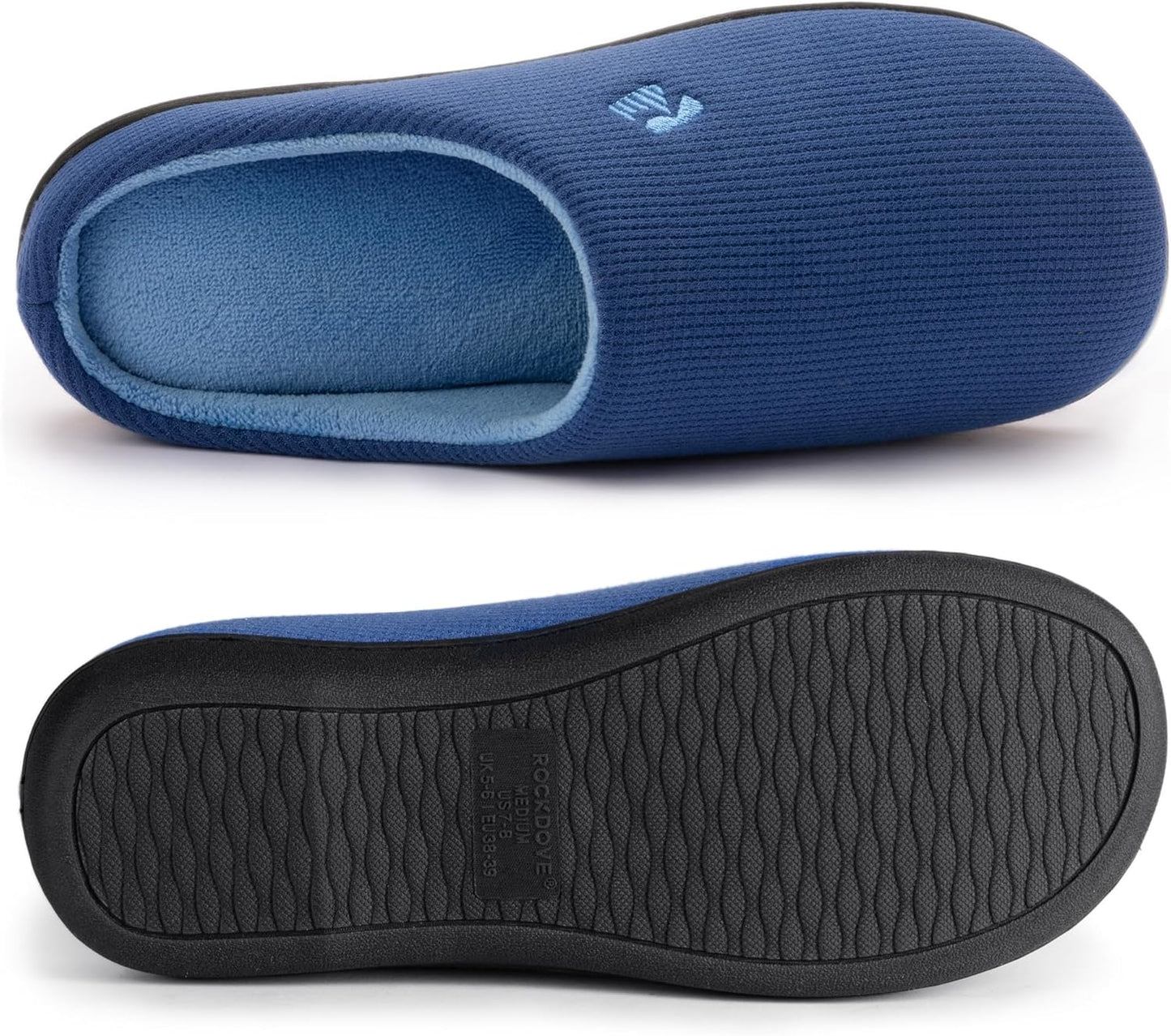 RockDove Women's Original Two-Tone Memory Foam Slipper