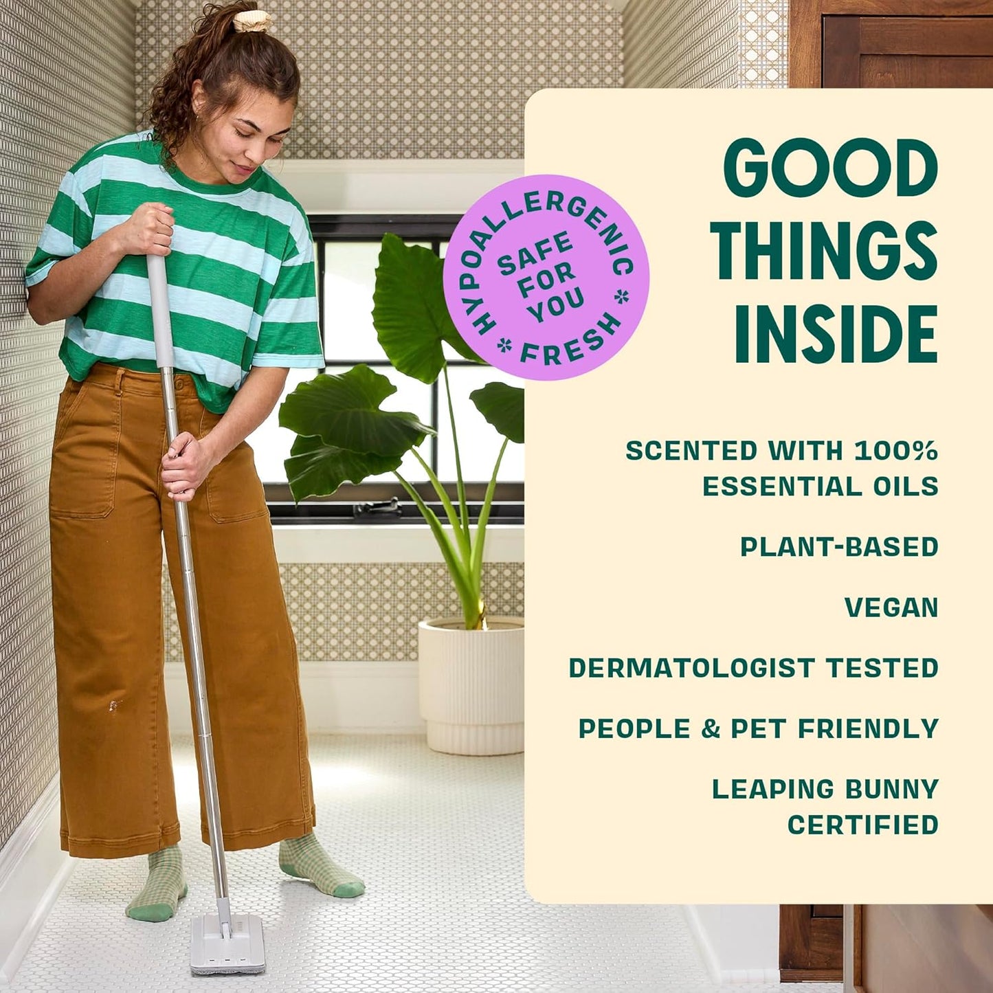 Aunt Fannie's Ultra Concentrated Floor Cleaner Vinegar Wash, Multi-Surface Solution For Mopping, Makes 16 Gallons, Lavender Scent, 32 oz. (Pack of 3)