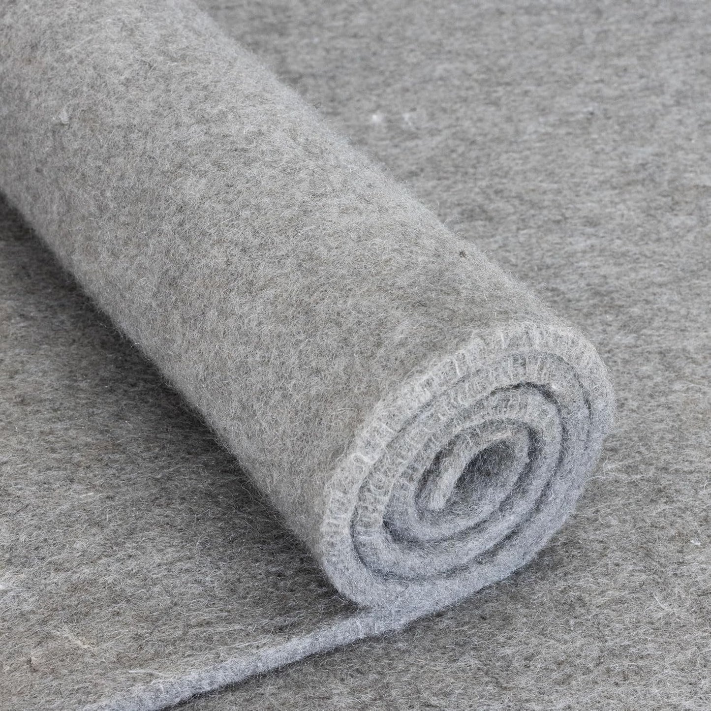 RUGPADUSA - Eco-Plush - 8'x12' - 1/4" Thick - 100% Felt - Premium Cushioned Rug Pad - Available in 3 Thicknesses, Many Custom Sizes