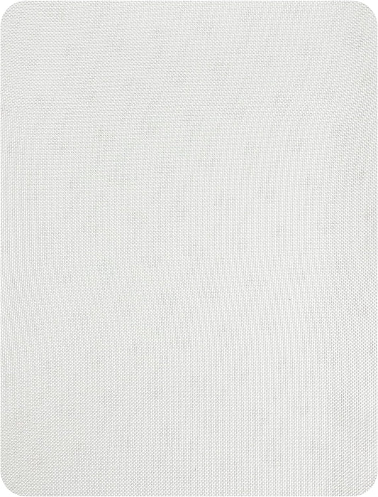 KING MOUNTAIN Fine Linen Repair Patches, Self-Adhesive Linen Fabric Patches, 8X11 inch Extra Size, Multi Color, Can be Used for Linen Sofa Repair and Linen Clothes Repair(8" x 11",White)